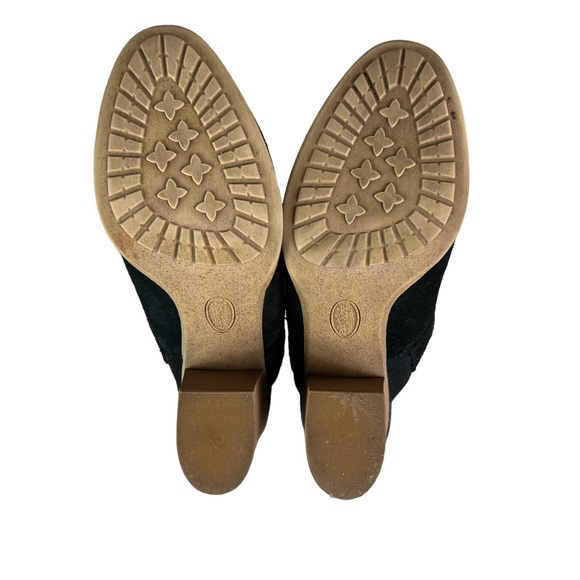 EUROSOFT BY SOFFT SANDY Geometric Embroidery Suede Clog Mule - Picture 7 of 9